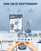 ROKR 3D Metal Puzzles for Adults-Metal Model Kits for to Build-Crafts for Adults-Gifts for Teenage Boys Girls