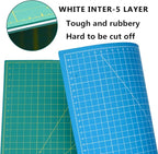 WORKLION 24" x 36" Large Self Healing PVC Cutting Mat, Double Sided, Gridded Rotary Cutting Board for Craft, Fabric, Quilting, Sewing, Scrapbooking - Art Project…