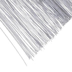 Juvale 300 Pieces White Floral Wire Stems - 22 Gauge, 16 in Length - Flower Wire for Crafts (Pack of 2)