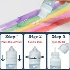 Masking Fluid for Watercolor Painting - 60ml White with a Paintbrush and Eraser - Art Masking Fluid Pen Watercolor Medium Art Supplies for Artists