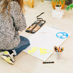16 PCS Geometric Stencils Template for Kids Children Shapes Drawing Stencils Colorful Simple Drawing Art Painting Template for DIY Craft Toddlers Preschooler Learning Tool (Multicolor, 5.9x5.9 Inch)