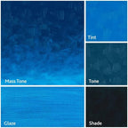 Tusc & Pine Artist Oil Paint - Manganese Blue Pastiche, 40 ml, Non-Yellowing, Rich & Creamy Consistency, Maximum Pigment Load, Small Batch Milled Oil Paints Made in the USA for Professional Artists