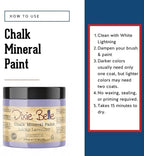 Dixie Belle Paint Company Chalk Finish Furniture Paint - Lucky Lavender (16oz) - Matte Pastel Purple Chic Chalk Mineral DIY Furniture Paint