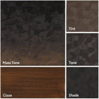 Tusc & Pine Artist Oil Paint - Burnt Umber Cool, 40 ml, Non-Yellowing, Rich & Creamy Consistency, Maximum Pigment Load, Small Batch Milled Oil Paints Made in the USA for Professional Artists