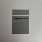 Blank Metal Plates for Laser Engraving - 4 Pack | Aluminum Sheets 0.020" Thick | CO2, Diode, Fiber Laser Compatible | Multiple Sizes & Colors (Silver (engraves black), 1x4.25 inch)