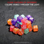 SIXPOINTS 108PCS 12mm MTG Counter Dice +1/+1 Tokens 6 Sided Dice & Keyword Counters Tokens Set for Magic The Gathering, MTG, TCG, Card Games Accessories