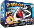Abacus Brands STEAM Shark Lab VR - Illustrated Interactive VR Book and STEAM Learning Activity Set - for Ages 8 and Up