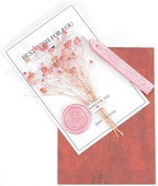 Yoption 5 Pcs Totem Fire Manuscript Sealing Sticks with Wicks Multi-Color Cord Wick Sealing Wax for Postage Letter Retro Vintage Wax Seal Stamp (Pink)