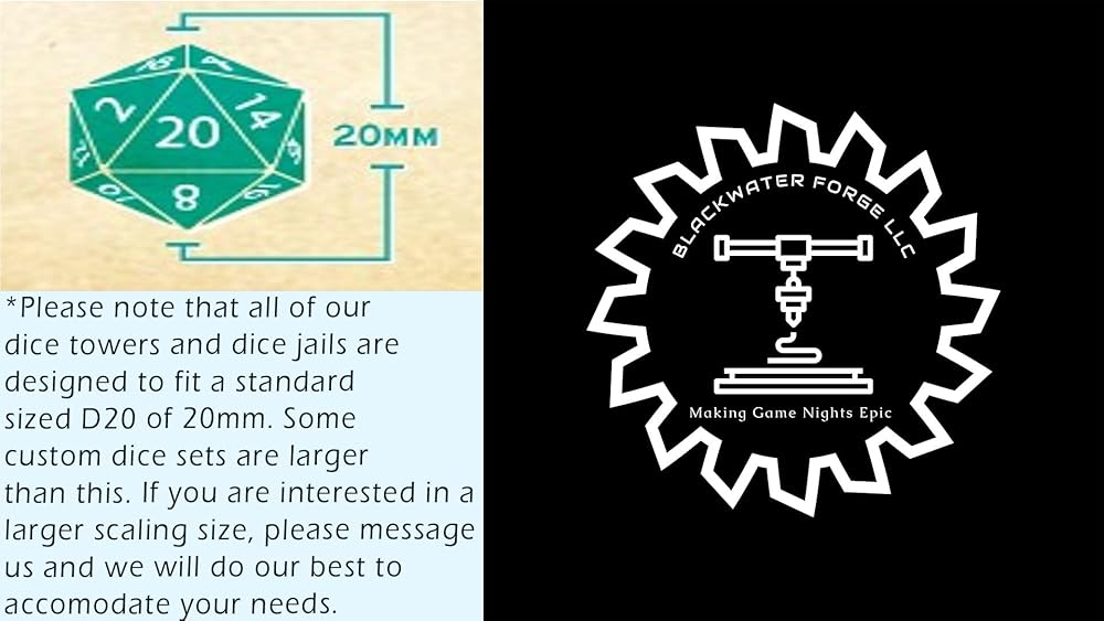 Dragon 3D Printed Dice Tower - Mythic Roll Collection - Unchained Games - Ascend to New Heights with your Rolls! (23.) Silk-Gold)