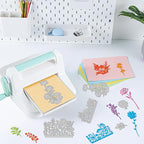 31PCS Flower Metal Die Cuts Wildflower Metal Cutting Dies Flower Leaf Shape Embossing Scrapbooking Cuts Stencil Leaves Embossing Paper Dies for Card Making Album Decorative