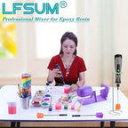 12 Pcs Silicone Resin Mixer Paddles for Drill,Resin Mixer Paddles,Paint Stirrer,Reusable Multipurpose for Resin Mixing,Paint Mixer Stirrer for Mixing Resin,Resin Mixer Molds (12, S/ 7inch)