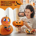 Betem 48 Colors Dual Tip Acrylic Paint Pens Markers, Premium Acrylic Paint Pens for Halloween Decorations, Wood, Canvas, Stone, Rock Painting, Glass, Ceramic Surfaces, Pumpkin Painting Kit DIY Crafts