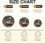WOODBESTS Wooden Puzzles for Adults - Moonlit Owl Wooden Jigsaw Puzzle, Unique Animal Wood Puzzles Adult, Xmas Puzzle Gifts for Puzzles Lovers(270Pcs, L, 13.4"x13.4")