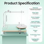 Tabletop Hot Wire Foam Cutter - 72W Portable & Lightweight Machine for Cutting Styrofoam, Foam Sponge & More | Precise Forming & Sculpting Tool