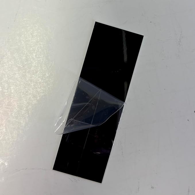 Blank Metal Plates for Laser Engraving - 4 Pack | Aluminum Sheets 0.020" Thick | CO2, Diode, Fiber Laser Compatible | Multiple Sizes & Colors (Black (engraves silver), .75x3 inch)