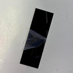Blank Metal Plates for Laser Engraving - 4 Pack | Aluminum Sheets 0.020" Thick | CO2, Diode, Fiber Laser Compatible | Multiple Sizes & Colors (Black (engraves silver), 1.5x4 inch)