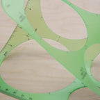Pacific Arc Template: Large Circle Master, 11 Circles, 1.5" to 3.5" 8.5" x 11"