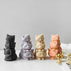 Cat Soap & Candle Mold - Silicone 3D Molds for Candy & Home Decor - Resin Casting & Making Molds