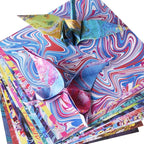 Origami Paper Kit Dobule Sided 100 Sheets 100 Colors 6 Inch Japanese Chiyo Square Easy Fold Arts Crafts DIY Handwork Origami Papers Beginner Cloth Rock Color