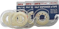 WOD OST20D Office Tape Clear Refill Rolls and Refillable Dispenser - 3/4 inch x 800 inches (6-Pack) for Craft Jobs, Office Work, Gift Wrapping, Repairing, and Envelope Sealing