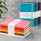 Huhuhero Notebook Journals, Ruled Journal for Writing, Premium Thick Paper Lined Hardcover Notebooks Bulk for Office School Note Taking College School Supplies 5"×8.25" (10, Teal)