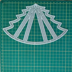 Mvchifay Cutting Dies for Card Making Metal Die-Cuts Scrapbooking Tool Hollow Frame DIY Craft Punch Template Embossing for Paper Album Decor (1-Tree Frame 20.6x13cm)