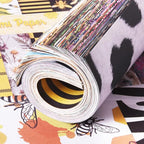Origami Paper Kit Dobule Sided 100 Sheets 100 Colors 6 Inch Japanese Chiyo Square Easy Fold Arts Crafts DIY Handwork Origami Papers Beginner Animal Fur Bee