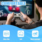 Rubber Grip Tape, Ultra-Thin Strong Adhesive Anti-Slip Waterproof Heat Resistant Wear-Resistant Cushion Pad, Making Handles or Contact Surfaces Safer, with Grip and Comfort (Gray, 1In x 10Ft)