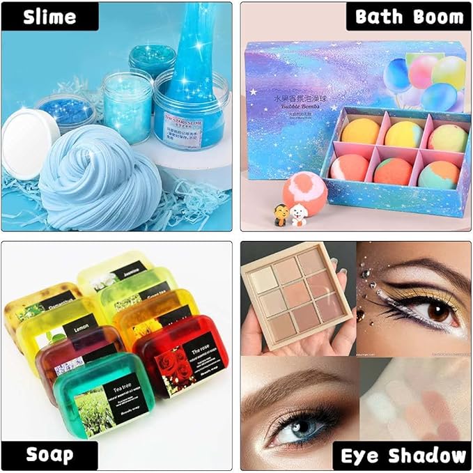Mica Powder - 60g Mica Powder for Epoxy Resin - Pearl Pigment Powder Dye for Resin/Eye Shadow/Soap Making/Nails/Bath Bombs etc. (Glod)
