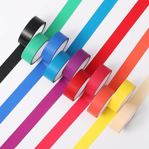 Mr. Pen Washi Tape Set, 10 Pack - Decorative Washi Tapes for Journaling & Crafting
