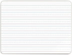 U Brands Dry Erase Lap Boards, Double Sided, Small White Board, 9" x 12" Inches, 10 Count