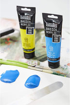 Liquitex BASICS Acrylic Paint, 118ml (4-oz) Tube, Transparent Yellow