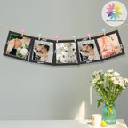 MBC Mat Board Center, 5 Pack 12x12 for 10x10 Black Picture Mats Frame Mattes, Bevel Cut, Acid Free, 4-ply Thickness