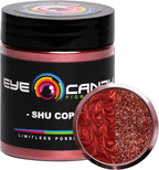 Eye Candy Pigments Premium Copper Mica Powder - Shu Copper (25gr) - for Epoxy, Resin, Soap, Paint, Woodworking, Acrylic Pouring, Bath Bombs, Fishing Lures - DIY Arts and Crafts Additive