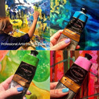Charvin Extra Fine Professional Acrylic Paint - Lemon Yellow, 60ml Tube, Triple-Milled, Lightfast Pigments, Open Stock Artist Acrylic Paints in Nature-Inspired Hues