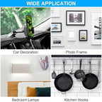 ToLanbbt Double Sided Foam Tape 2In x 16.5FT, Mounting Tape Heavy Duty, Strong Adhesive Weatherproof Seal Strips for DIY Craft Picture Poster, Car & Gap Filling Mountings, Home Office Decor (White)