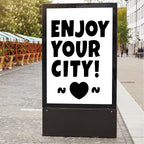 Bemeol Letter Stickers 351 Pieces 4 Inch Bulletin Board Letters Alphabet Cutout Letter for Bulletin Board Display Home Classroom School Decor(Black)