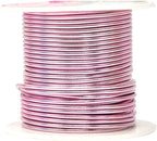 Mandala Crafts 14 Gauge Anodized Aluminum Craft Wire for Jewelry Making – 330 FT Colored Flexible Silver Copper True Blue Pink Ice Blue Green Wire - Bendable for Bonsai Armature Crafting Sculpting