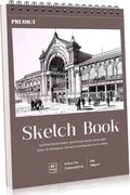 Sketch Book 8.5×11 inch, Spiral Bound Sketch Pad 50 Sheets (68lb/100gsm), Acid-Free Sketchbook for Drawing Painting Sketching, Art Paper Drawing Supplies for Teens Adults Artists Ideal Gifts