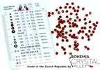 0.88oz (Approx. 500 Beads) Mix of Faceted Fire Polished Pressed Czech Glass Beads, Sparkling Shiny Mix BCV