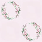 20-ct 13x13 Flowers Paper Luncheon Decoupage Napkins, 3-Ply Servilletas Printed Wedding Roses Cocktail Napkin for Art, Dinner and Party, Disposable Napkins Decor