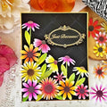 Cutting Dies Metal Stencils Scrapbooking Tools DIY Embossing Template for Paper Card Making Album Arts Crafts Supplies (Flower Set-20.4x10.1cm)