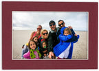 5x7 Mat for 8.5x11 Frame - Precut Mat Board Acid-Free Show Kit with Backing Board, and Clear Bags Maroon 5x7 Photo Matte Made to Fit a 8.5x11 Picture Frame Matboard for Framing, Pack of 25 Mats