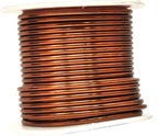 Mandala Crafts 12 Gauge Anodized Aluminum Craft Wire for Jewelry Making - 276 FT Colored Flexible Silver Copper Purple Gold Brown Red Wire - Bendable for Bonsai Armature Crafting Sculpting