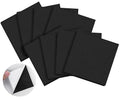 ToLanbbt 8 PCS Adhesive Foam Padding Sheets Closed Cell Neoprene Foam Sheet 1/2" Thick, 4" x 4" Self Stick Insulation Anti Vibration Pads Anti-Slip for Furniture, Cars, Speakers, DIY