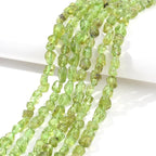 Green Peridot Pebble Nugget Oval Free Tumbled Stone 6-8mm Natural Gemstone Loose Beads Approx 15.5 inch for DIY Jewelry Making