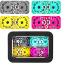 4Pcs MTG Life Counter Twin Digits with Metal Box, Tracker Life Counter for Board Games, Compatible with Magic The gatering Accessories RPG D&D CCG TCG Tabletop Board Games
