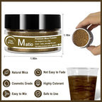 Matio Brown Mica Powder,0.7oz/20g Premium Mica Pigment Powder Natural Epoxy Resin Color Pigment for Soap Dye, Bath Bombs, DIY Arts Crafts Additive Acrylic,Woodworking,Car Freshie Supplies (Clay Brown)