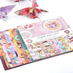 Origami Paper Kit 100 Sheets 70GSM 6 Inch Square Double Sided Color 100 Vivid Solid Colors for Hand Crafts Origami Paper Arts Creativity.Sweet Flower Fairy