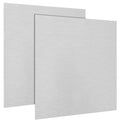 2Pack 6061 T651 Aluminum Sheet Metal 12 x 12 x 1/32 Inch Flat Plain Aluminum Plate Covered with Protective Film, Rectangle Aluminum Metal Plate for Crafting, DIY, Industrial, 0.8mm Thick